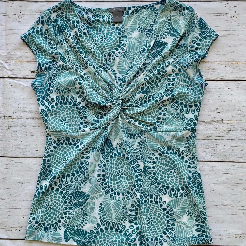 Ann Taylor Floral Top
